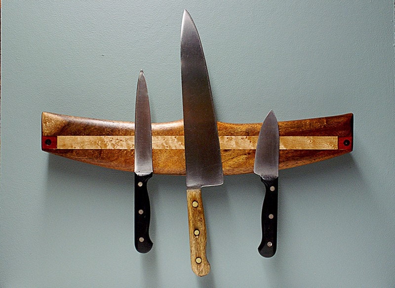 Claro Walnut Magnetic Knife Rack