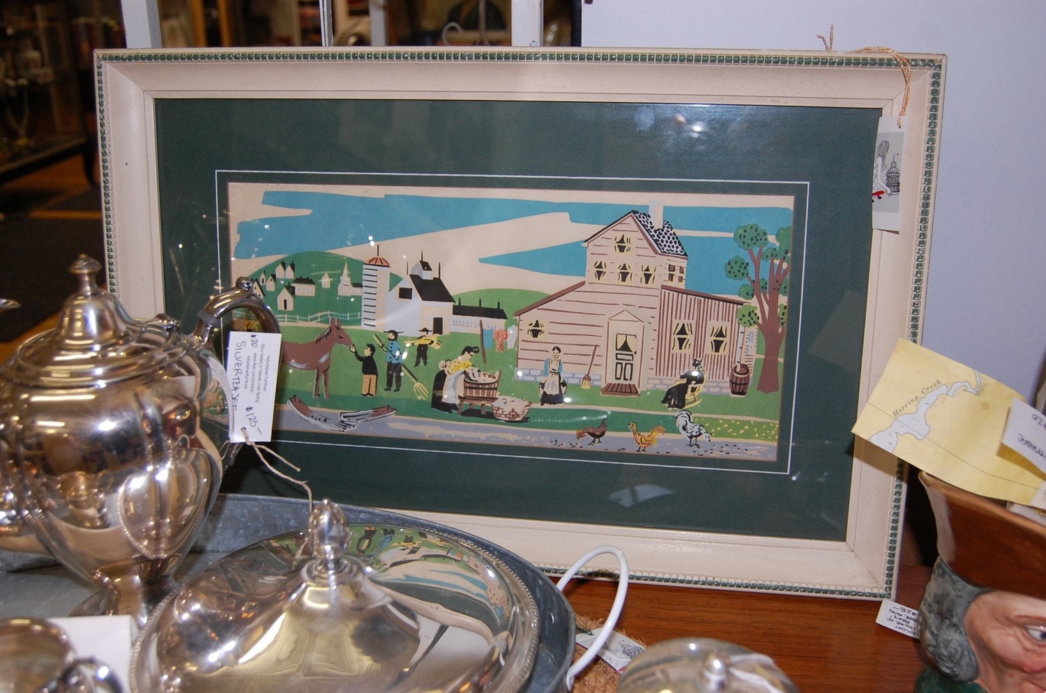 Takis Mid Century farm print