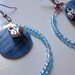 small fish earrings