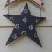 Americana Decor-Star Spangled Hanging Star Trio-Display All Summer Or All Year