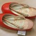 Salmon pink rainy day zori