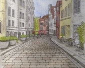 Luebeck, Germany - 9 x 12