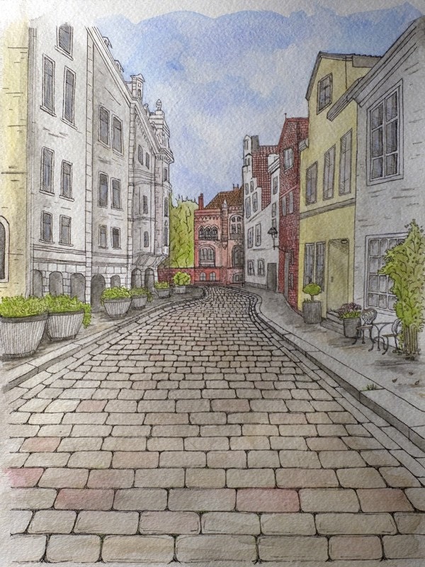 Luebeck, Germany - 9 x 12