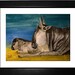 Watercolor Wildebeast - 9x12 print