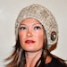 Slouchy Beanie Slouchy Hat Women Button Hand Knit Women Winter Wool CHOOSE COLOR Oatmeal Naturel Wood Earth Neutral Chunky Gift under 50