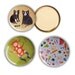 Pocket mirror - Cats love Sushi. Christmas present, stocking stuffer, Birthday present
