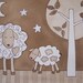 sweet lambie dreams kids nursery art set of 3 prints for nursery