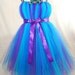 Atutudes Pretty in Purple Peacock Tea-Length Tutu Dress