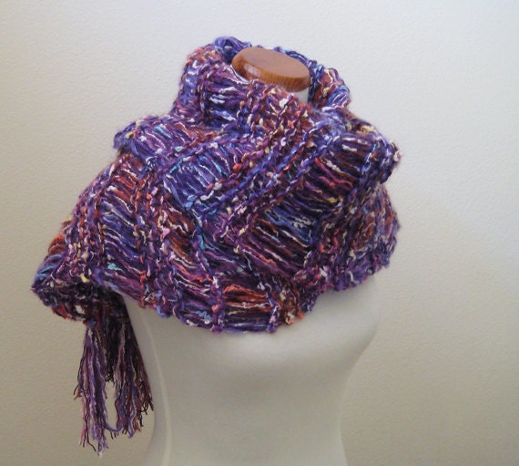 Mixed Purple Shawl / Scarf