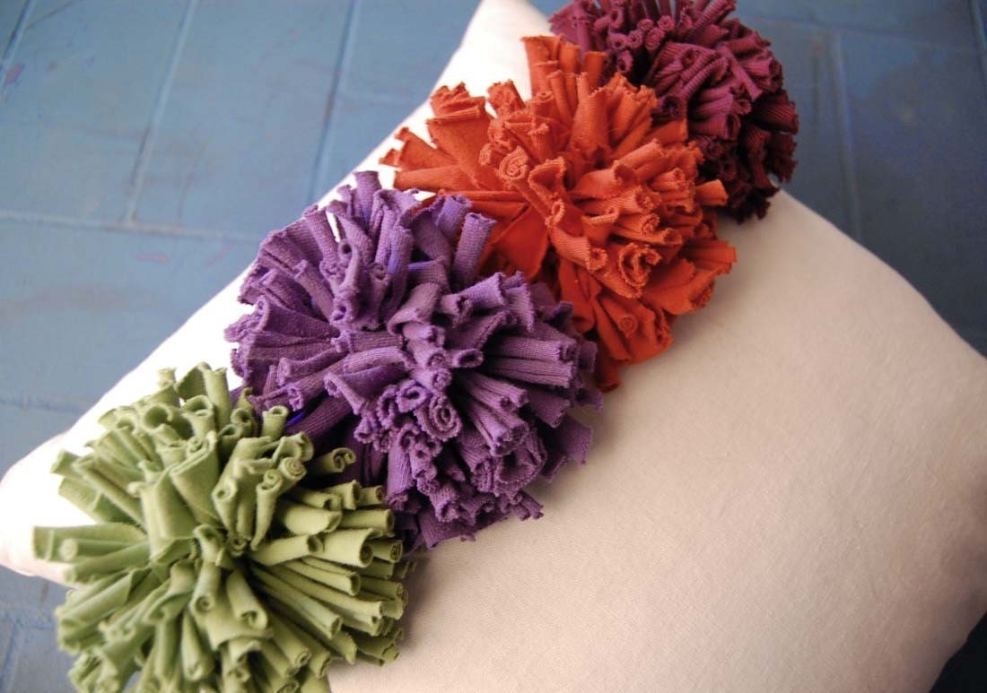 Chrysanthemum Flower Pin/Brooch - Any Color - Choose Your Own