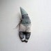art soft doll , FOREST MAN with a MUSHROOM