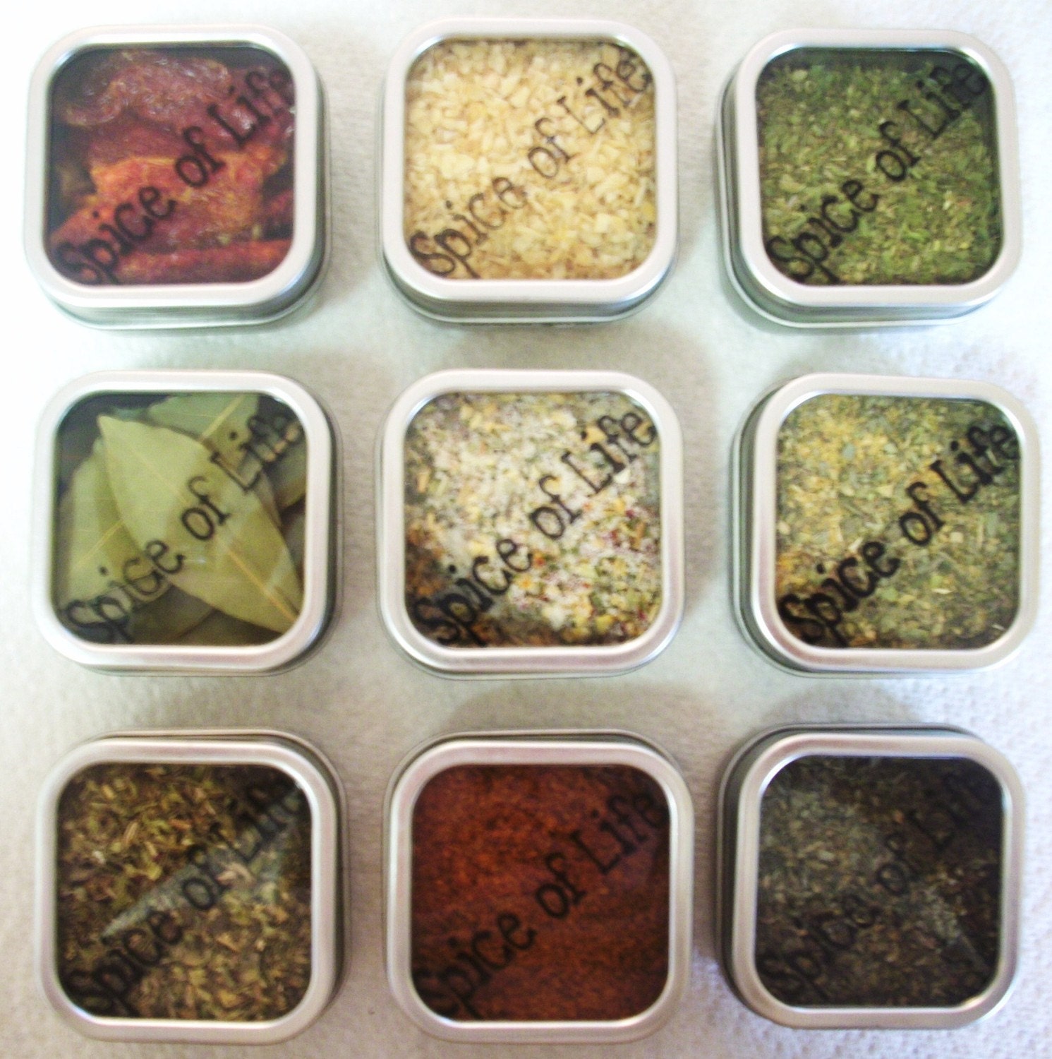 Magnetic Italian Herbs and Spices Large Kit