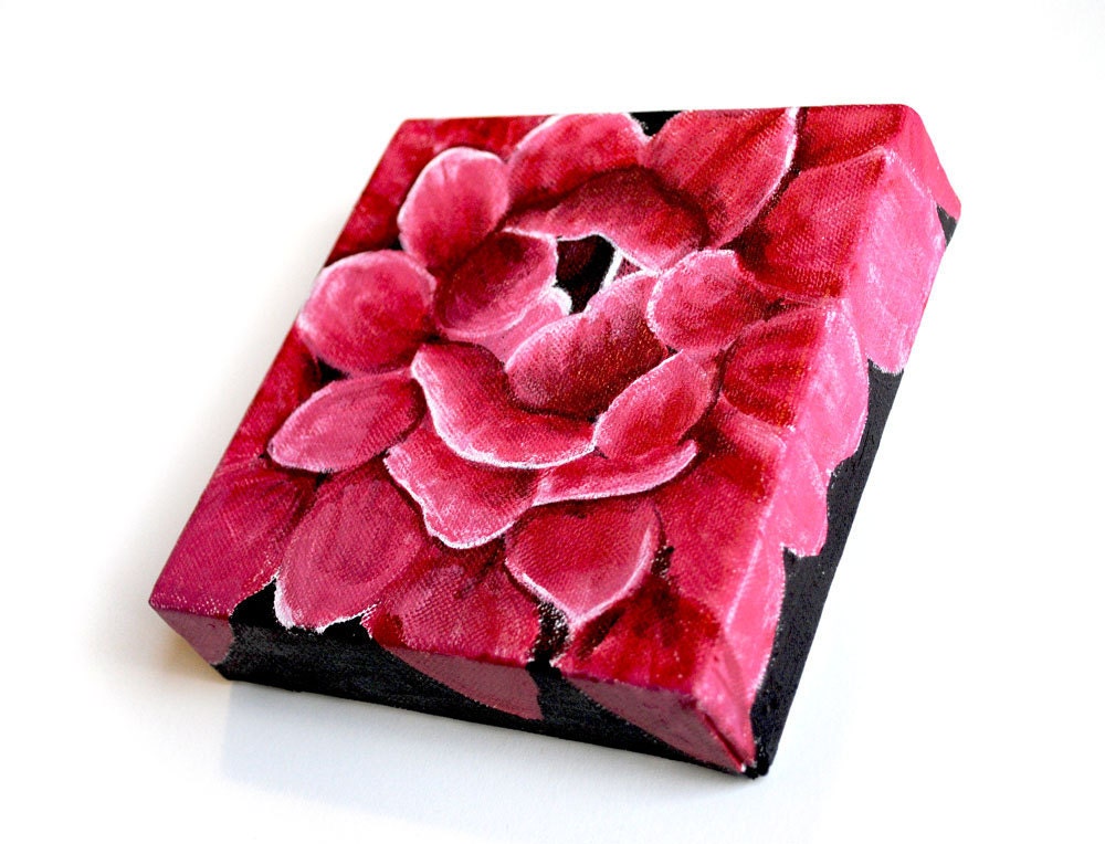 Peony - painting -