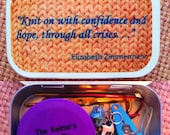 Elizabeth Zimmermann: The Knitter's Tool Altoid Tin for your Knitting Project Bag