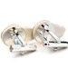 Steak Cuff Links Cufflinks Red Raw Meat Mark Ryden Gifts For Men Unisex Silver Fathers Day Gag Gift Ron Swanson