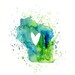 Wisconsin Love - Art Print 8x10 inch-Wall Art-Home decor-state poster