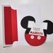 Mickey Baby Shower Invitation (Inspired) With Onesie Insert  QTY 10