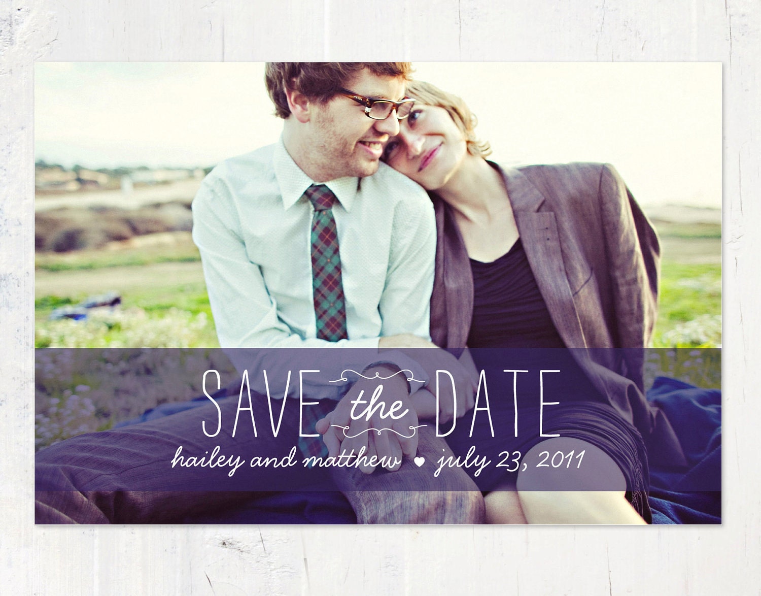 How Sweet It Is... Save the Date Postcards