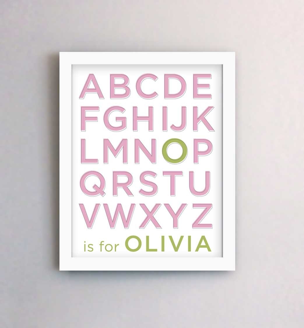 Printable Personalized Children's Poster
