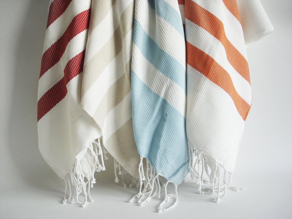 Bathstyle Turkish BATH Towel Peshtemal - Beige