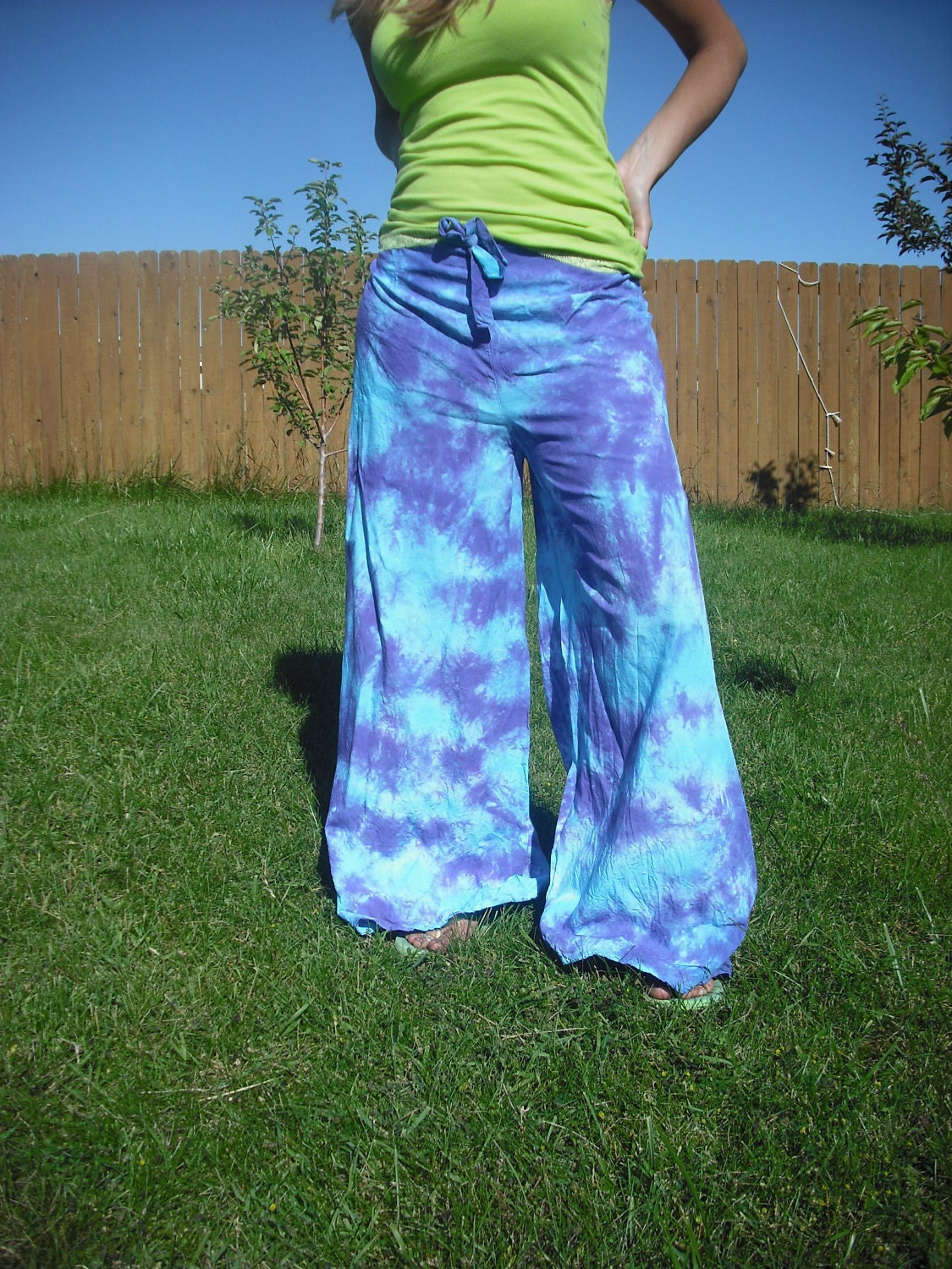 Bali Wrap pants Deep Sea
