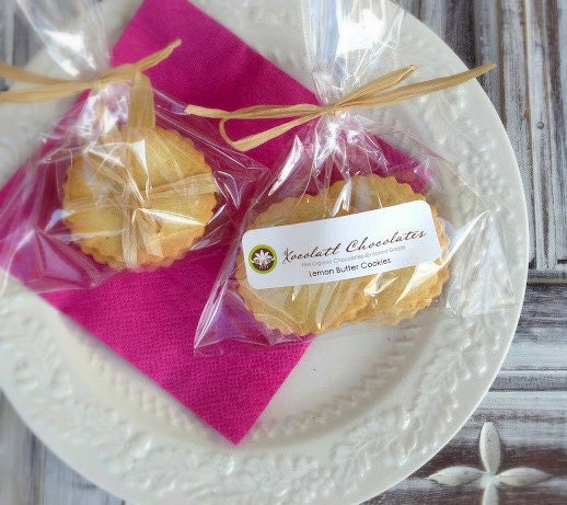 Natural & Organic Lemon Butter Cookies (1 dozen)