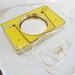 SALE Vintage Yellow Brytone Mod-Glo Lighted Makeup Mirror with Stand Christmas in July