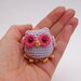 Crochet owl pattern pdf, tiny owl amigurumi crochet pattern