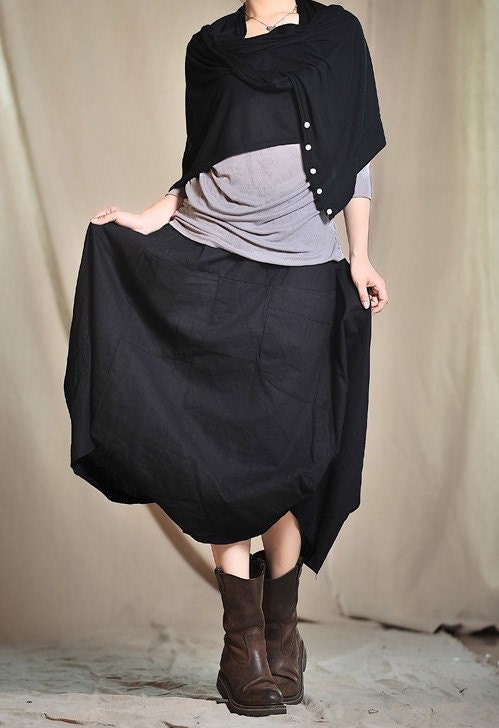 Have faith/pocket bud skirt/3 colors/custom made