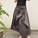 Steps to happiness/womens clothing/plus size/petite/linen skirt/ankle skirt/4 colors/custom made--Reserved list for dear Artsc1