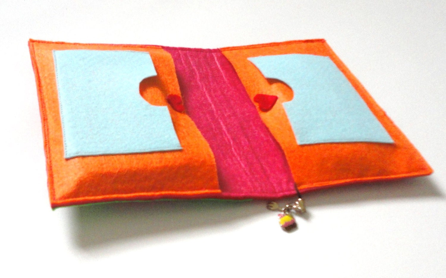 Felt Wallet - iphone case - phone case- card holder- notebook cover