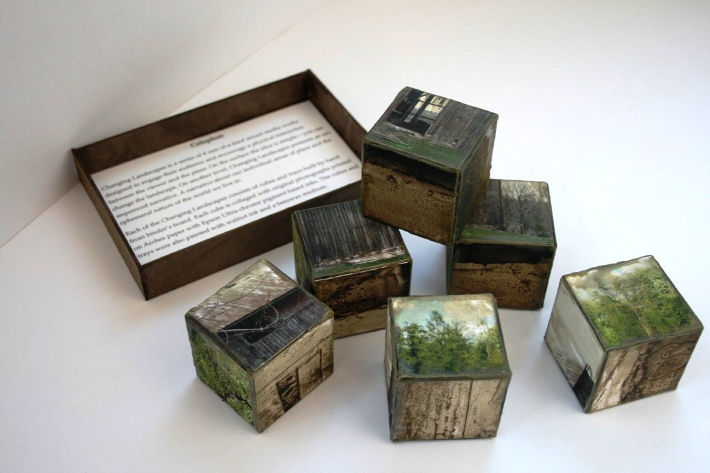 Changing Landscapes I - Mixed Media Original