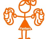 Personalized Cheerleader Iron-On