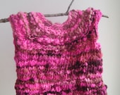 The Birthday Vest - Handspun Knit Toddler Sweater Vest