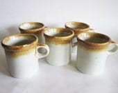 McCoy Graystone Drip Glaze Coffee Set