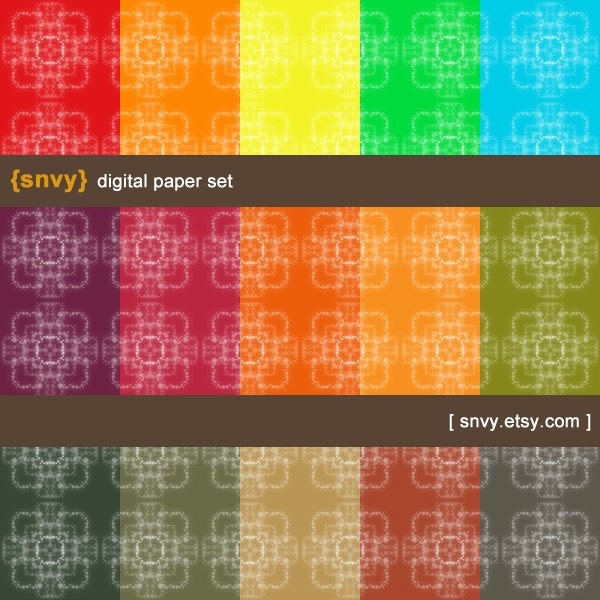 Old Memory - Digital Paper Pack (Set of 15 Papers) for Scrapbooking, card making, photo cards - Personal and Commercial Use - 100012L