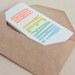 Wood type Letterpress Card