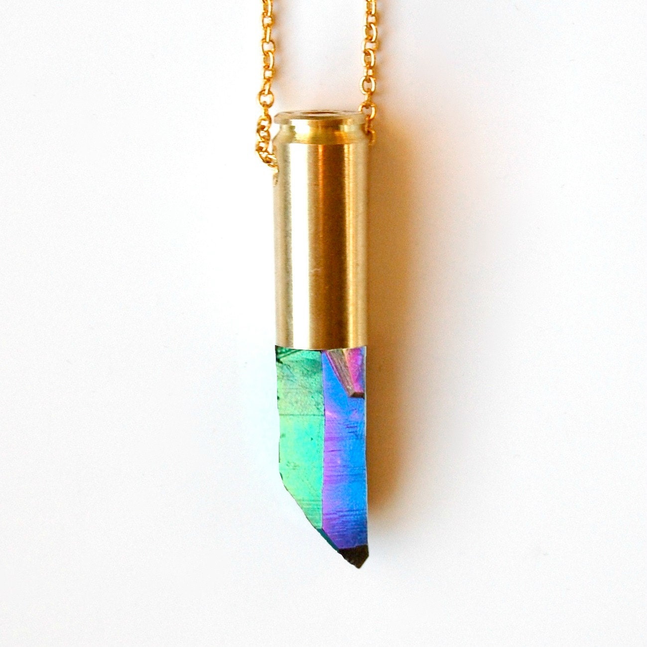 Bullet Crystal Necklace