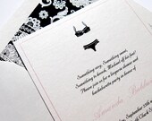Bachelorette Party and Lingerie Shower Invitation