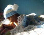 PDF Instant Download Crochet PATTERN No10  Baby blanket  afghan  Granny Squares