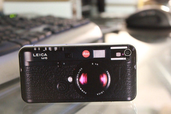 Leica M6 Camera Skin for iPhone 4 and 4S