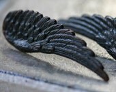 Dark Angel Wing Earrings - D'Archangel - robinhoodcouture