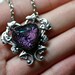 Purple Heart Necklace