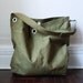 The Huntsman - Recycled Military Canvas Duffle Tote