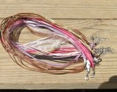 Add on to any of our items, 18" organza cord necklace, new - must be purchased with another item like pendant or earrings etc