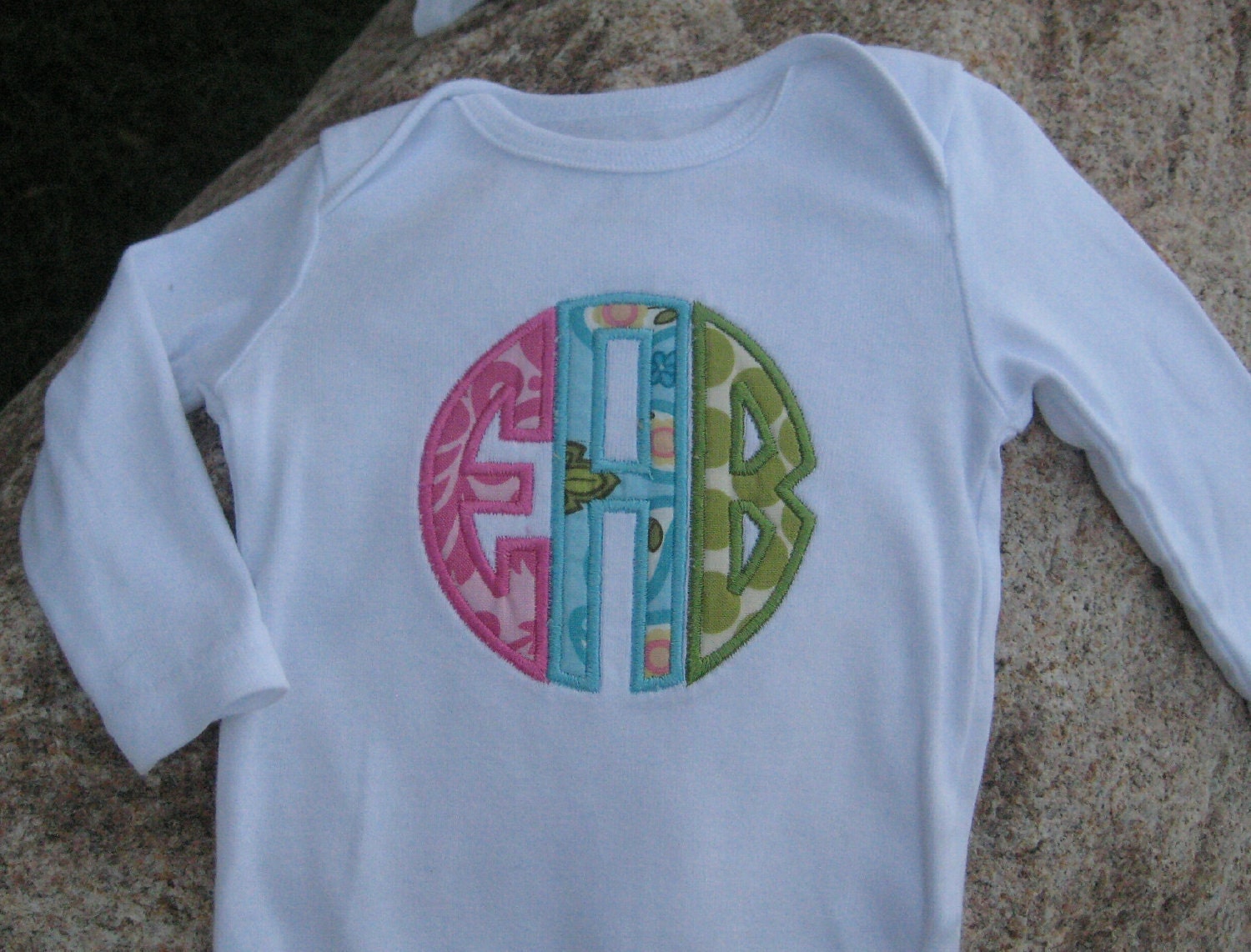 Boy or Girl Custom Monogrammed Onesie
