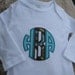 Boy or Girl Custom Monogrammed Onesie