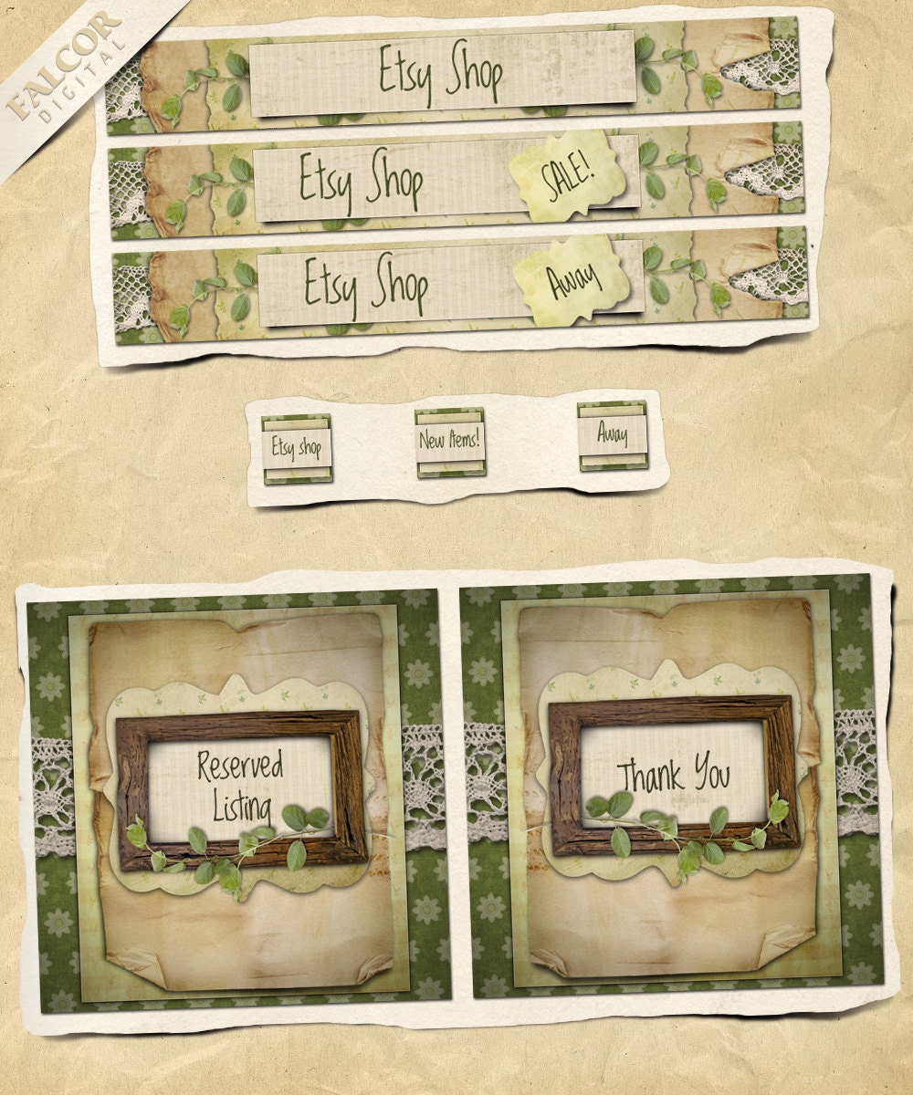 Paper Floral Lace Scrapbook Etsy Shop
