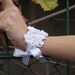 Jewelry / Bracelets Handflower bracelets cuff handmade crochet Jewelry / Bracelets cuff Handmade Wedding Bridal Corsage Wrist