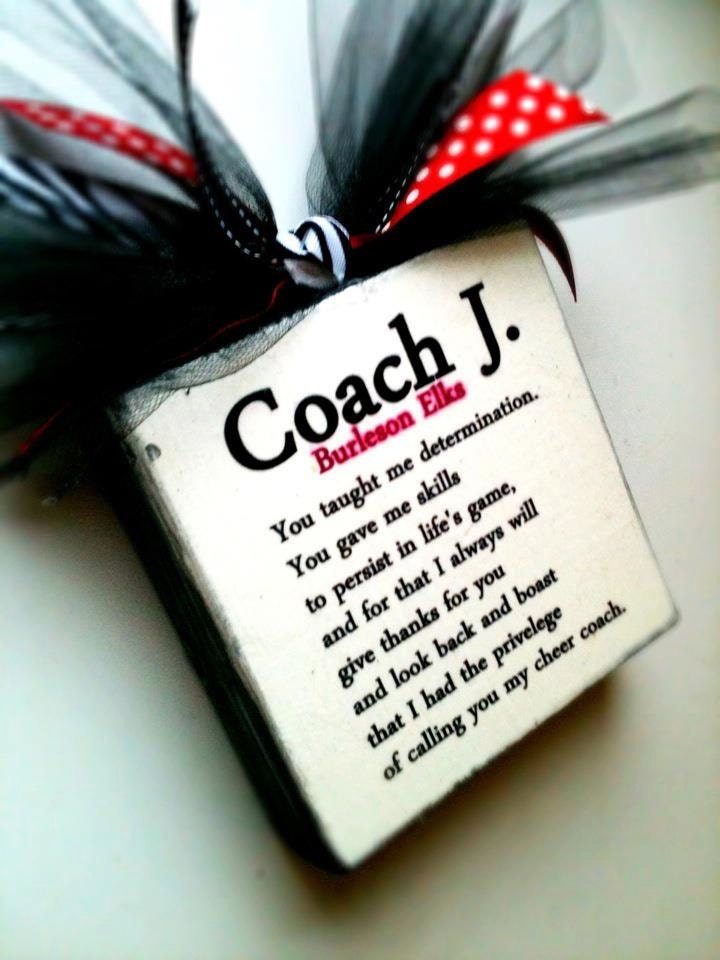 Coach Cheer/Dance Block